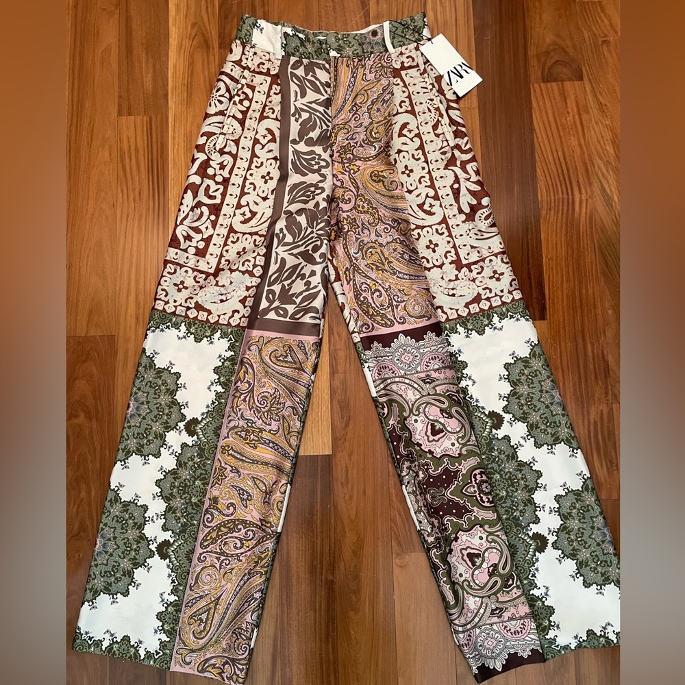 Zara patterned pants